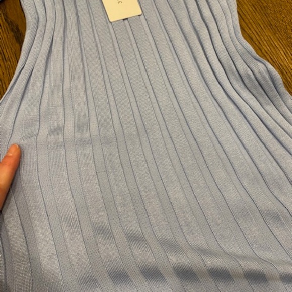 Pink Rose Ribbed Bodycon Dress - Picture 3 of 3